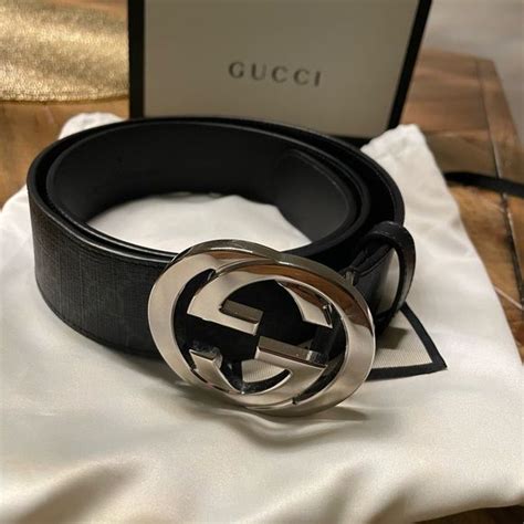 mens gucci belt size 34|men's Gucci belt size 44.